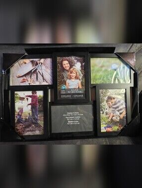 Studio Decor Black Multi-Opening Photo Collage Frame
